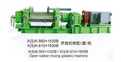 B型 >> X(S)K-560×1530B/X(S)K-610×1830B开放式炼胶（塑）机